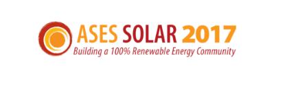 ASES Solar Conference 2017, October 9-12, Denver, Colorado