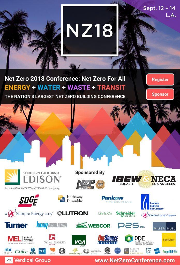 Net Zero Conference NZ18, Green Building