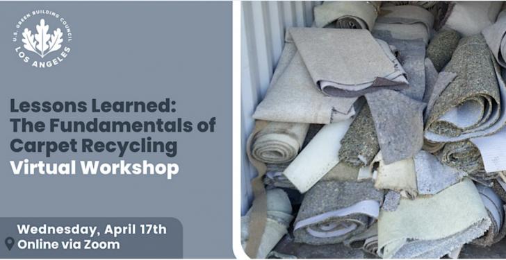 Webinar: Lessons Learned: The Fundamentals of Carpet Recycling