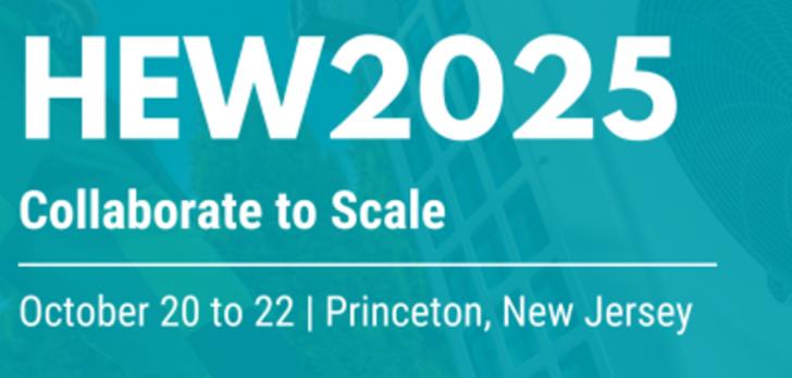 HEW2025, October 20-22, Princeton, New Jersey