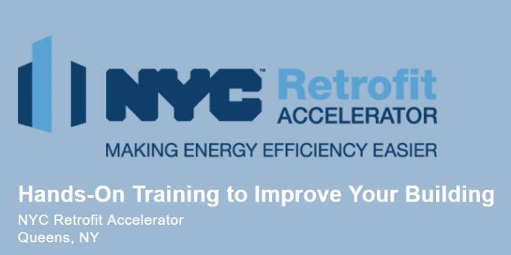 NYC Retrofit Accelerator Trainings: Heating & Air Sealing; Water Conservation & Plumbing; Energy Efficiency Electrical, February 8, 15, 16