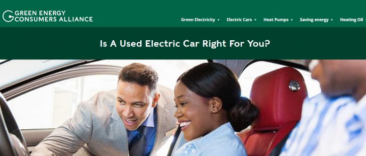 Free Webinar: Green Energy Consumers Alliance: Is A Used Electric Car Right For You?, Online, August 10