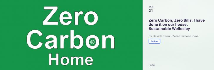 Webinar: Zero Carbon Zero Bills