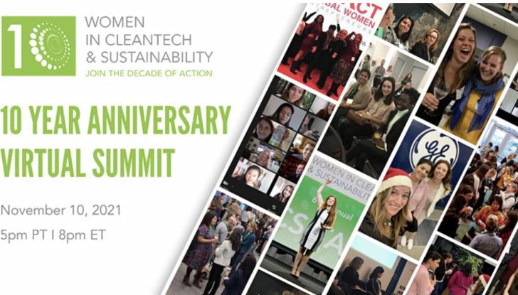 Women in Cleantech & Sustainability, 10 Year Anniversary