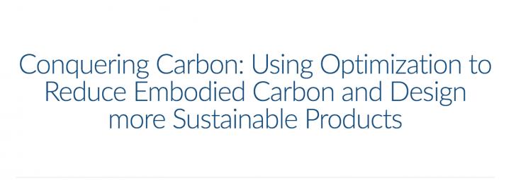 Reduce Embodied Carbon