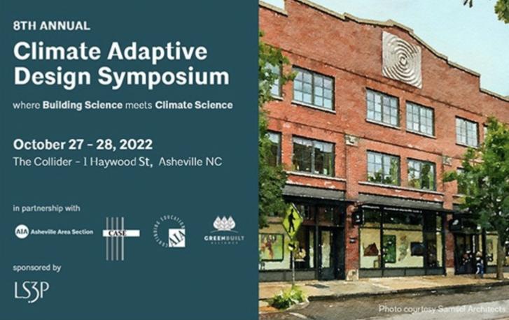 8th Annual Climate Adaptive Design Symposium - Asheville, North Carolina