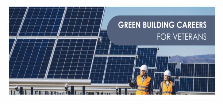 Green Building Careers For Veterans, Webinar