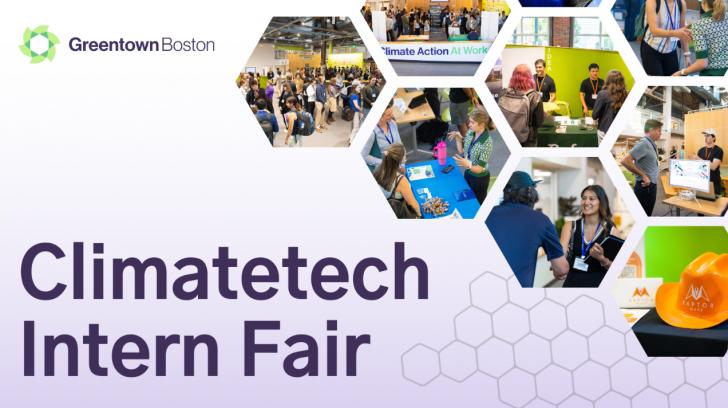 Climatetech Intern Fair, March 5, Somerville, Massachusetts