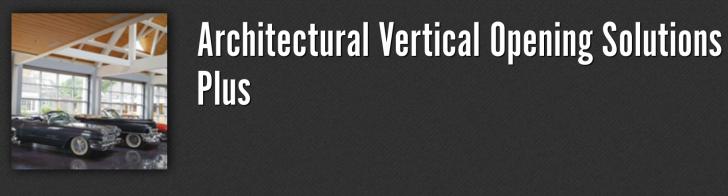 Architectural Vertical Opening Solutions Plus, August 25