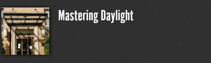 Free GreenCE Webinar: Mastering Daylight, April 19