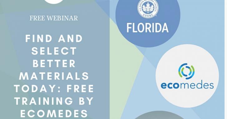 Find and Select Better Materials Today: Free Training by ecomedes