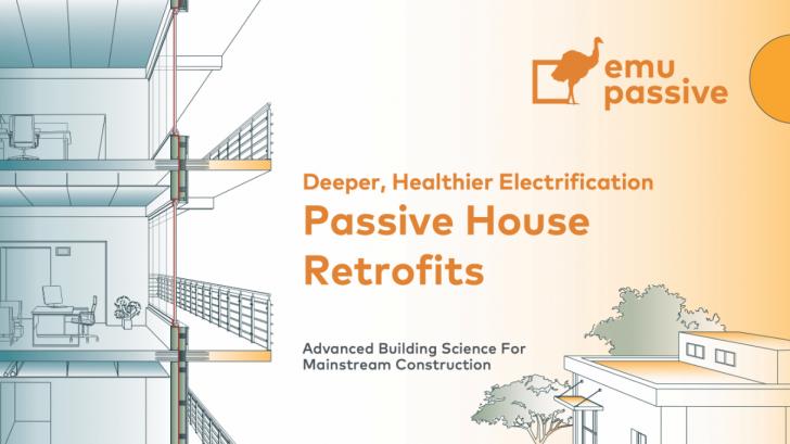 Free Webinar: Deeper, Healthier Electrification - Passive House Retrofits, March 19, 12 pm ET