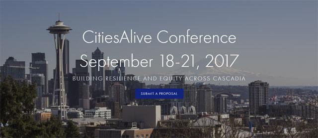 Event: CitiesAlive Conference, 9/18 - 9/21, Seattle, WA