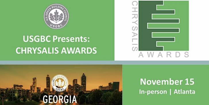 Chrysalis Awards, Green Building Awards