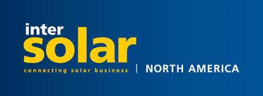 Intersolar North America,  July 9 -12, San Francisco, California