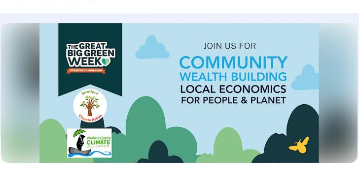 June 13, Online, Community Wealth Building: Local Economics for People & Planet