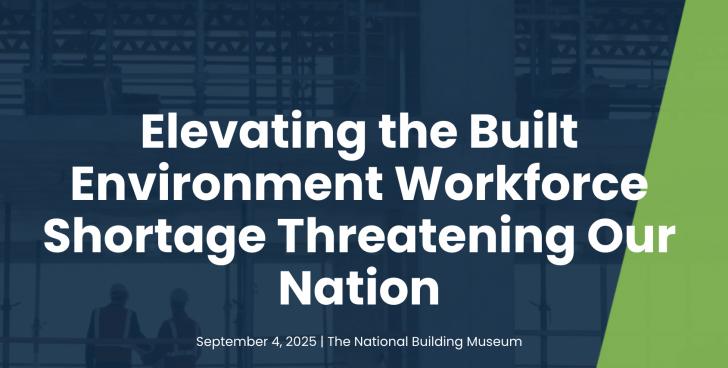 Elevate 2025: Built Environment Workforce Summit, September 4