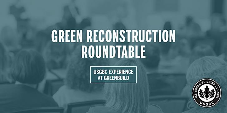 Resilience and Reconstruction - Global to Local Climate Recovery, November 4, Los Angeles, California