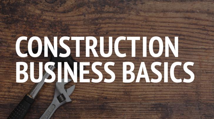 Built Environment Plus: Construction Business Basics, Online, February 6 - April 23