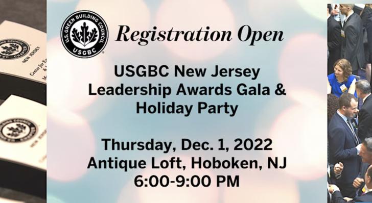 2022 USGBC New Jersey Leadership Awards Gala