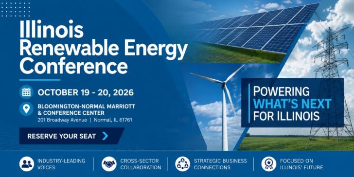 Illinois Renewable Energy Conference, October 19 - 20, Bloomington-Normal, Illinois