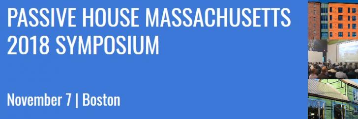 Passive House Symposium, Nov 7, Boston, MA