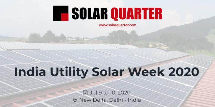India Utility Solar Week