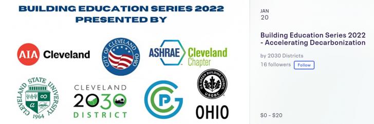 Building Education Series 2022 - Accelerating Decarbonization