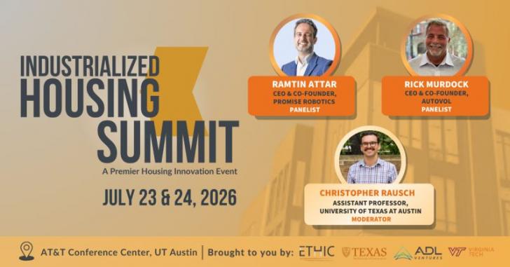 2026 Industrialized Housing Summit, July 23, Austin, Texas