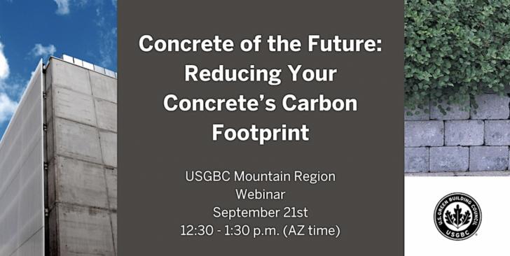 Free Webinar: Reducing Your Concrete’s Carbon Footprint