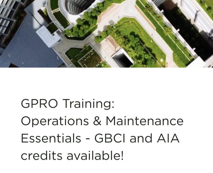 GPRO, training, operations and maintenance
