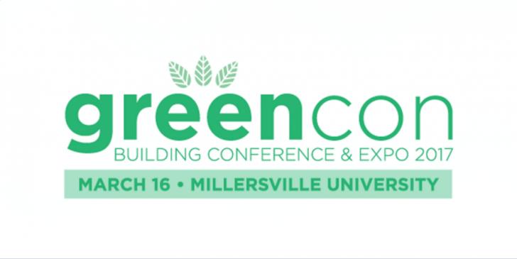 Event: GreenCon 2017 by USGBC Central PA, Thursday, 3/16, 8:00 AM – 6:00 PM EDT, Millersville University, PA