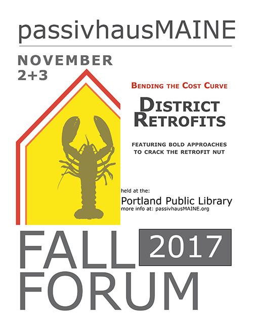 phME Fall Forum 2017: Evening Panel Discussion:  Innovation in Sustainable Construction + District Retrofits, Nov 2, Maine