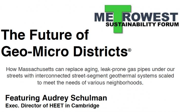 Geothermal Micro Districts