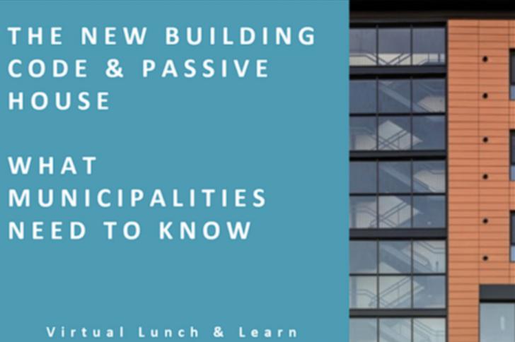 Free Webinar: Passive House & the New Building Codes: What Municipalities Need to Know, October 17