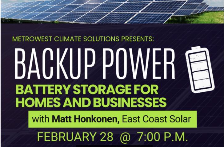 Backup Power: Battery Storage for Homes & Businesses