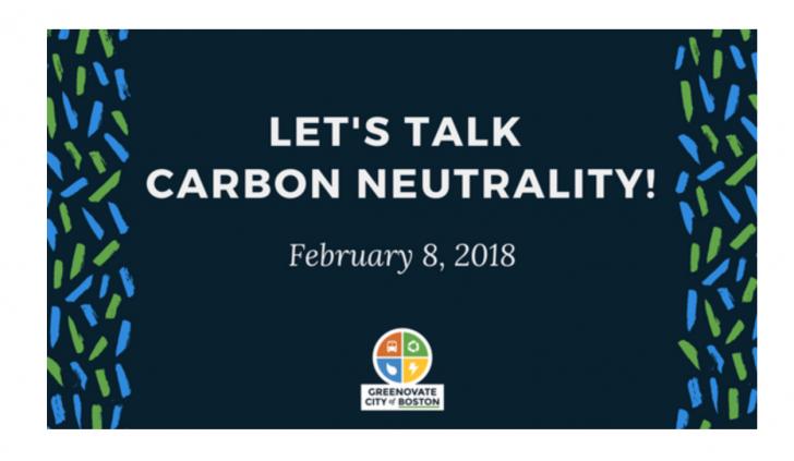 Carbon Neutrality Boston