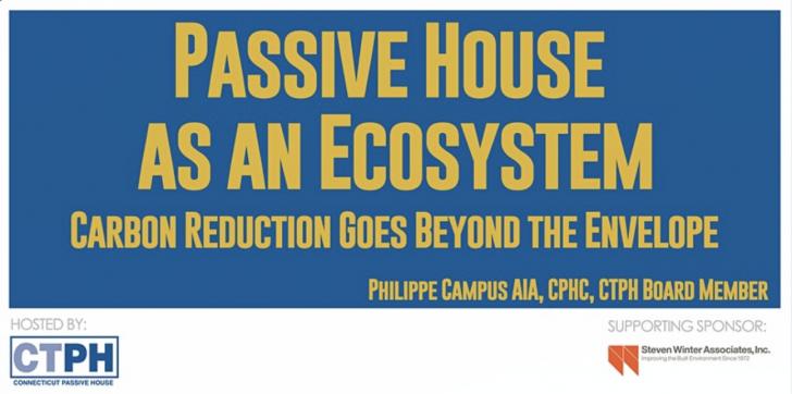 Passive House As An Ecosystem - Webonar