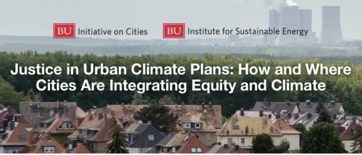 Justice in Urban Climate Plans: How and Where Cities Are Integrating Equity and Climate