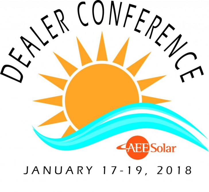  2018 AEE Solar Dealer Conference, Jan 17 -19, San Diego