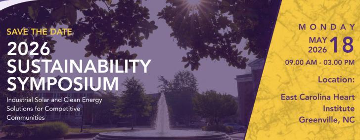 2026 Sustainability Symposium: Industrial Solar and Clean Energy Solutions, North Carolina