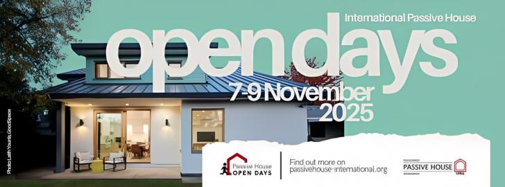 International Passive House Open Days 2025, November 7–9, California