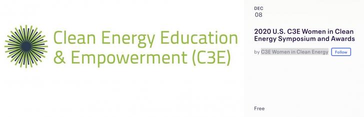 2020 U.S. C3E Women in Clean Energy Symposium and Awards