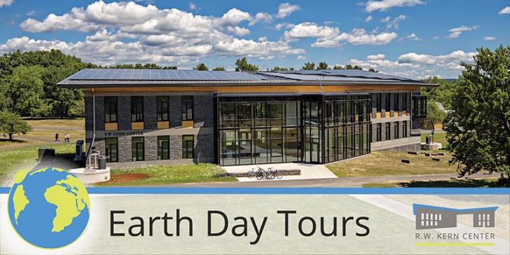 Photo of the R.W. Kern Center labeled: Earth Day Tours