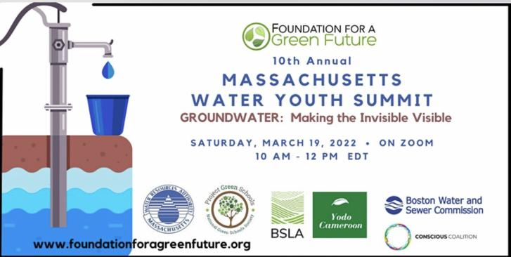 10th Annual Massachusetts Water Youth Summit: Groundwater