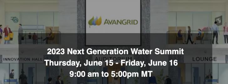 2023 Next Generation Water Summit