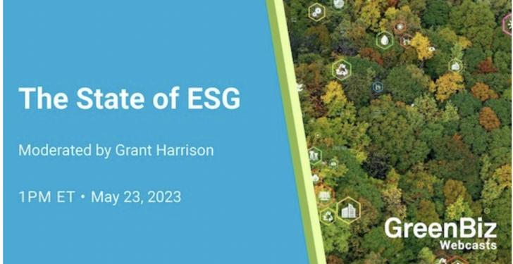 ESG, Greenbiz, investments, finance