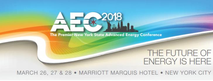 Advanced Energy Conference 2018,  Mar 26 - 28, New York City