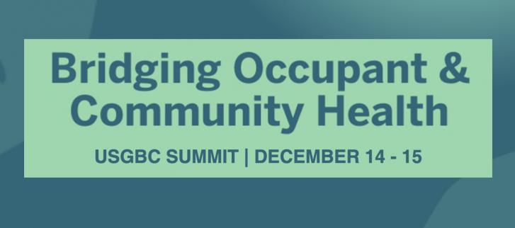 USGBC Healthy Building Summit 2022