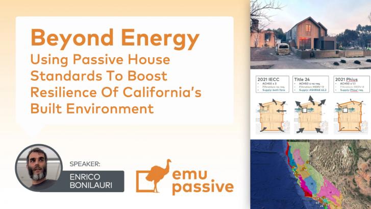 Free Webinar: Passive House in California, May 21, 12 pm PT
